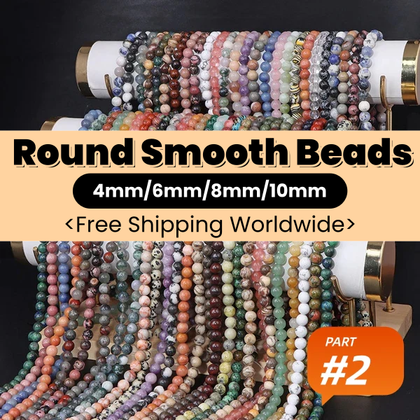 Wholesale Gemstone Beads 4mm 6mm 8mm 10mm 12mm Loose Bead -Free Shipping(II)