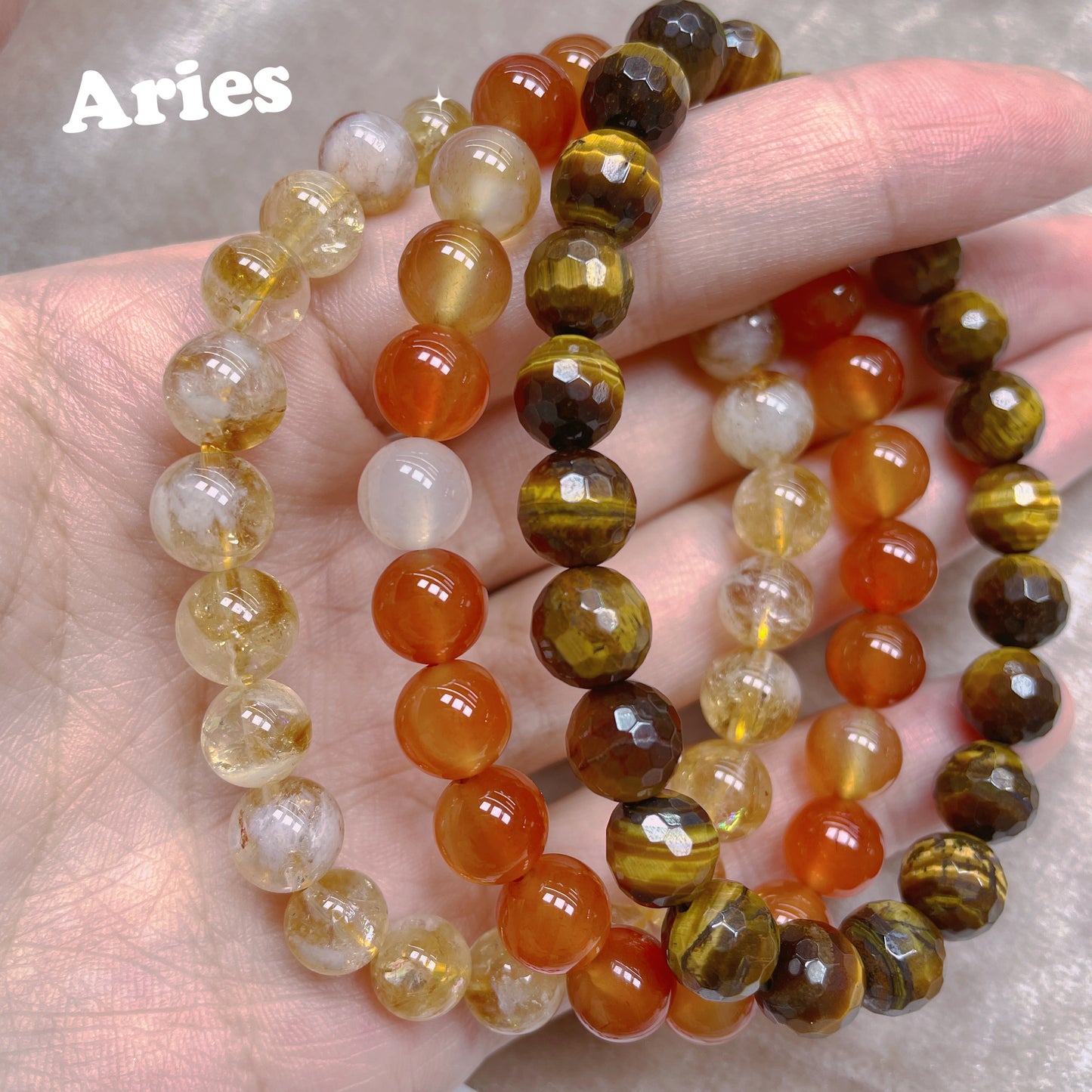 Zodiac Set Crystal bracelets
