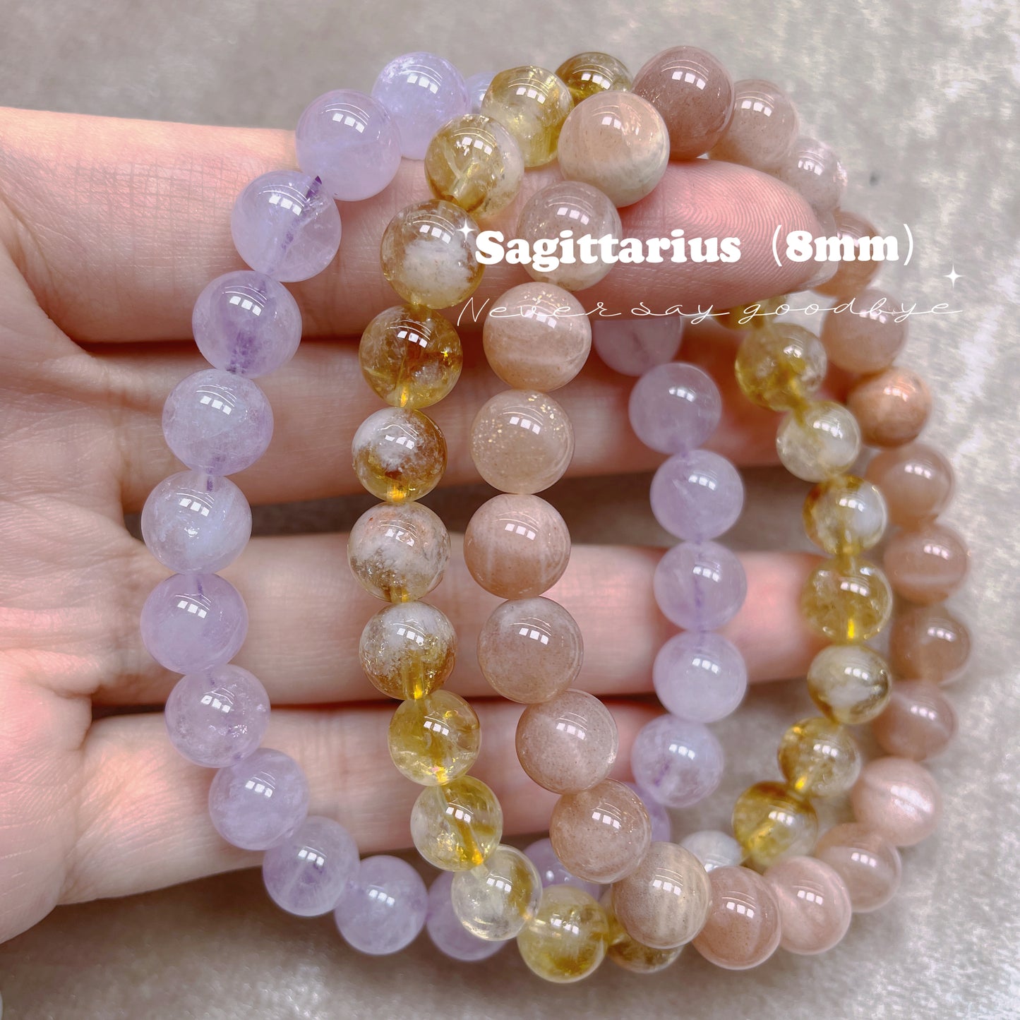 Zodiac Set Crystal bracelets