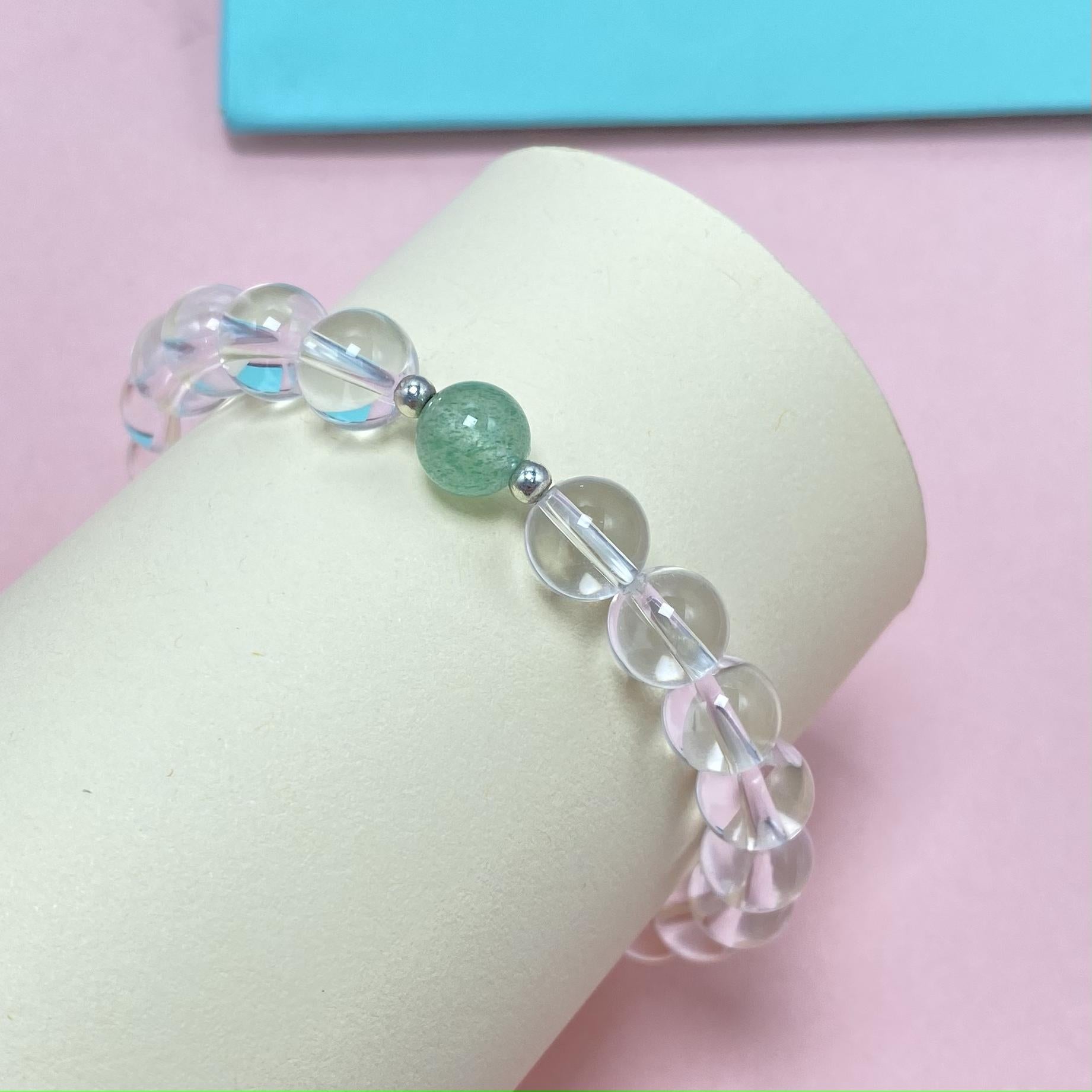 Natural Clear Quartz to Improve Body and Health Crystal Bracelet