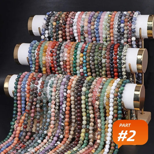 Wholesale Gemstone Beads 4mm 6mm 8mm 10mm 12mm Loose Bead -Free Shipping(II)