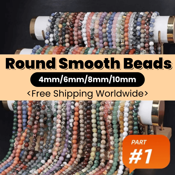 Wholesale Gemstone Beads 4mm 6mm 8mm 10mm 12mm-Loose Bead -Free Shipping (I)