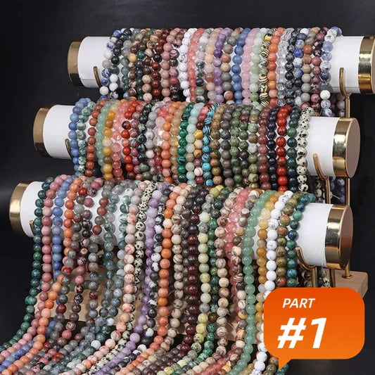Wholesale Gemstone Beads 4mm 6mm 8mm 10mm 12mm-Loose Bead -Free Shipping (I)