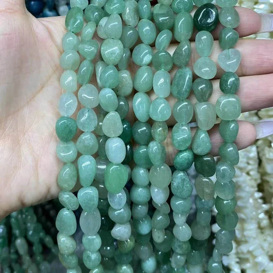Nugget Shape Aventurine Beads