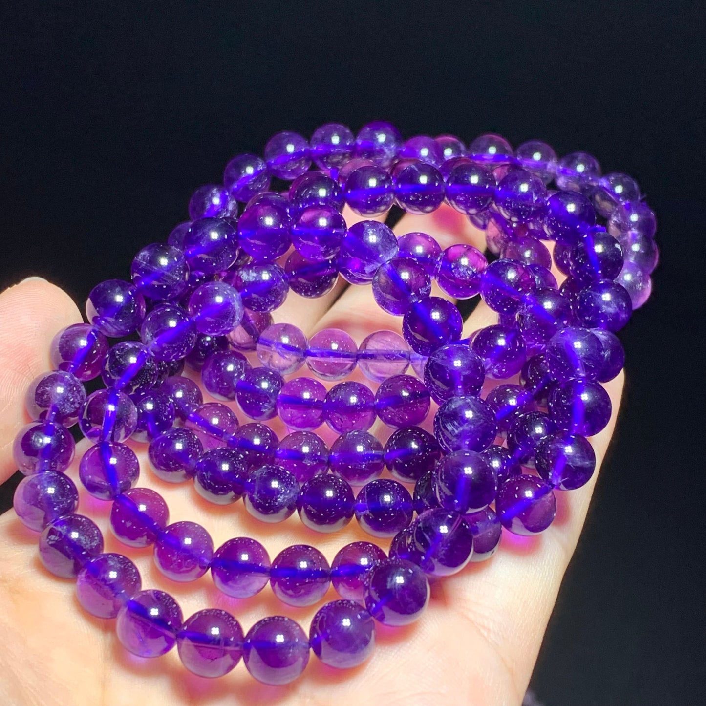 Wholesale dark amethyst bracelet