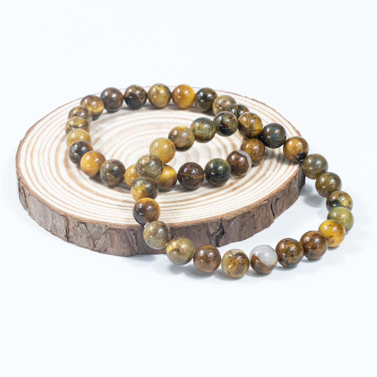 8mm Natural Pietersite Bracelet