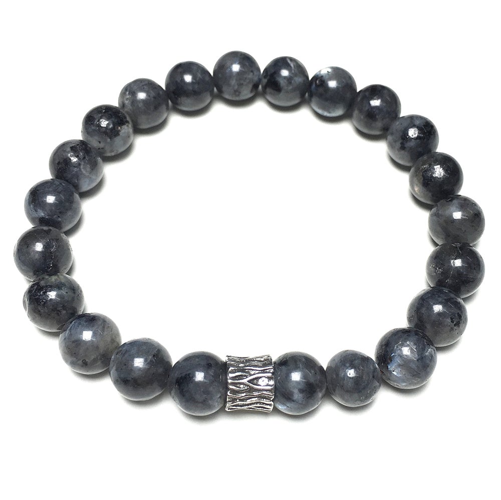 Labradorite Gemstone Beaded Adjustable Handmade Bracelet