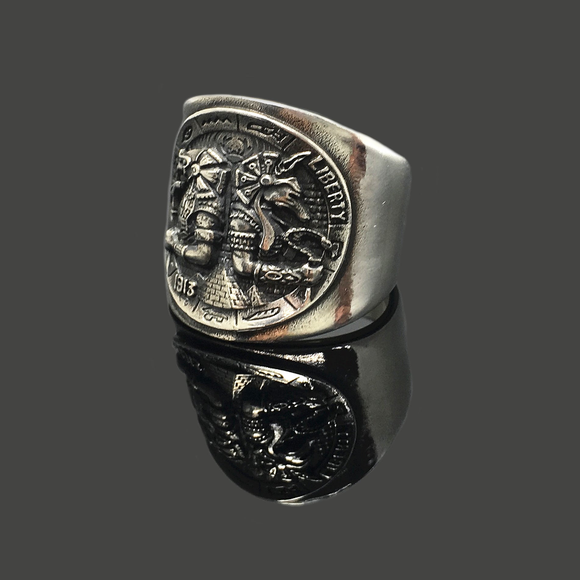 Classic Antique Retro 925 Sterling Silver Ring