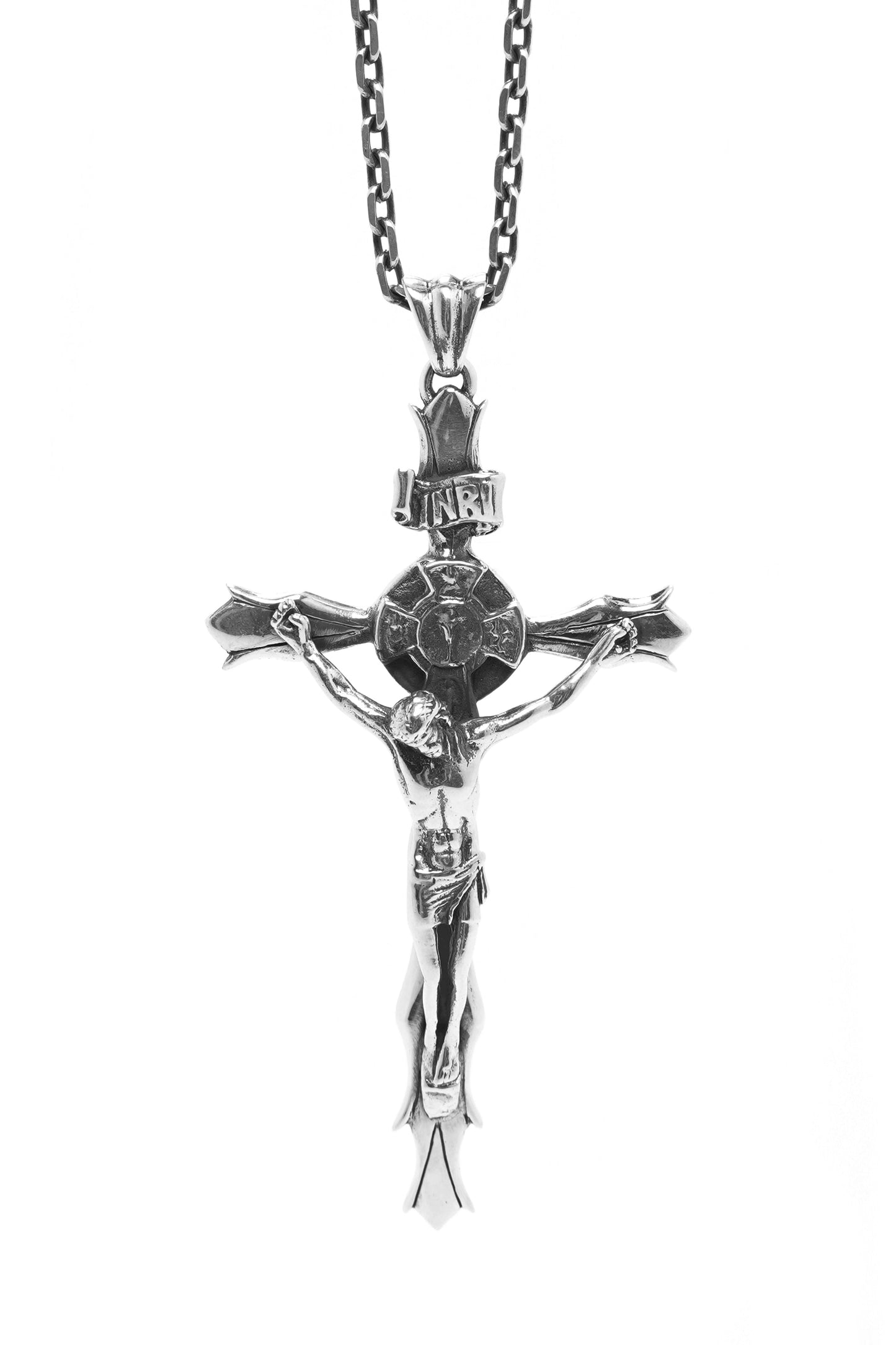 Jesus Cross 925 Silver Pendant