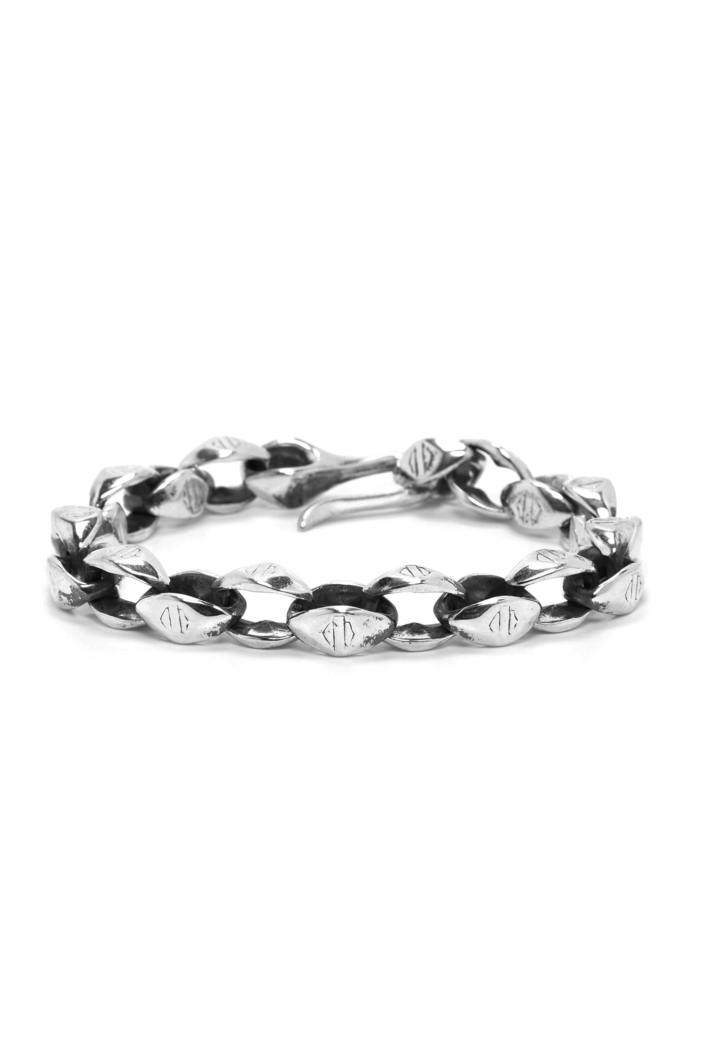 Retro 925 Sterling Silver Chain Bracelet