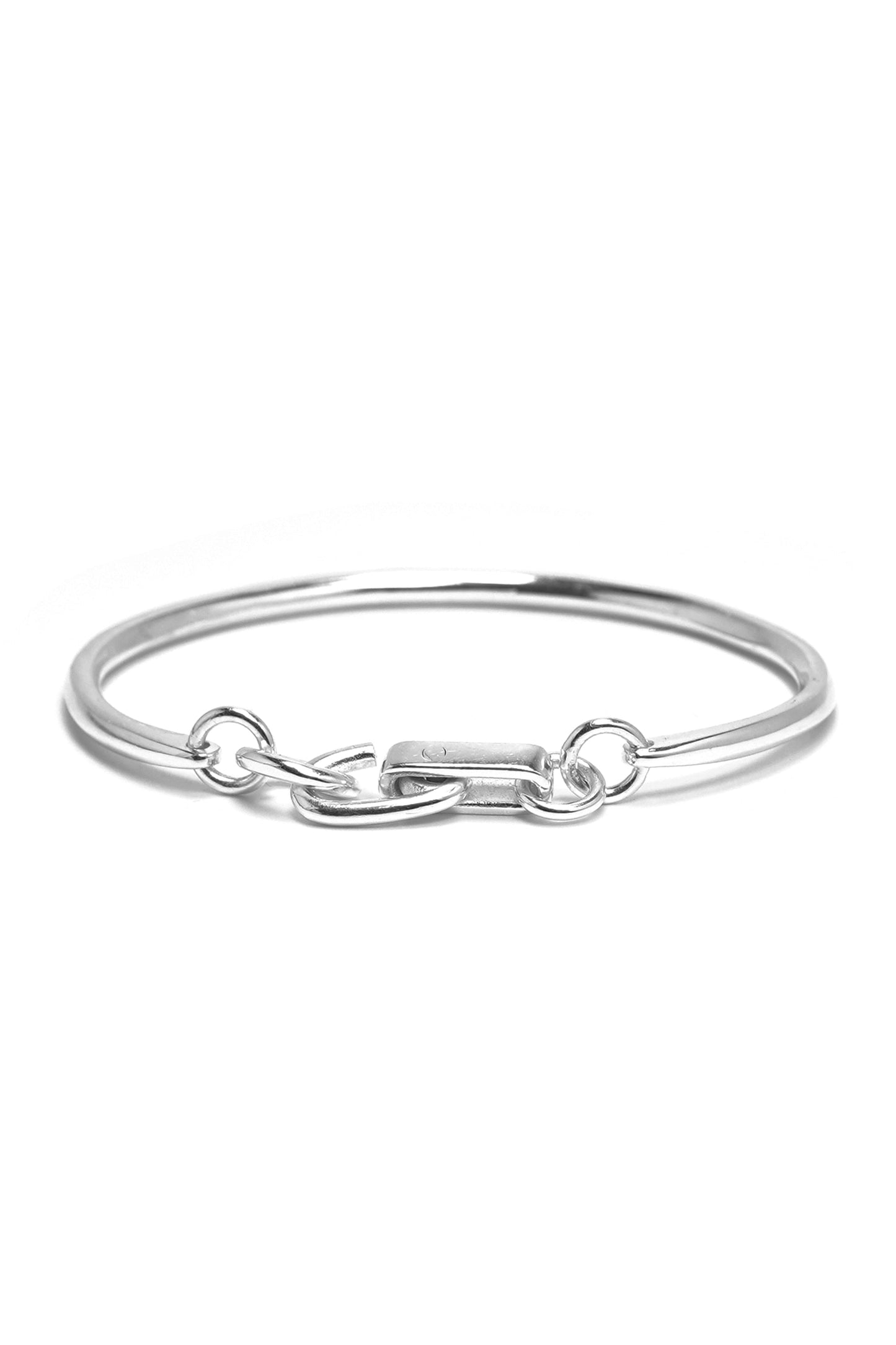 Retro 925 Sterling Silver Simple Bracelet