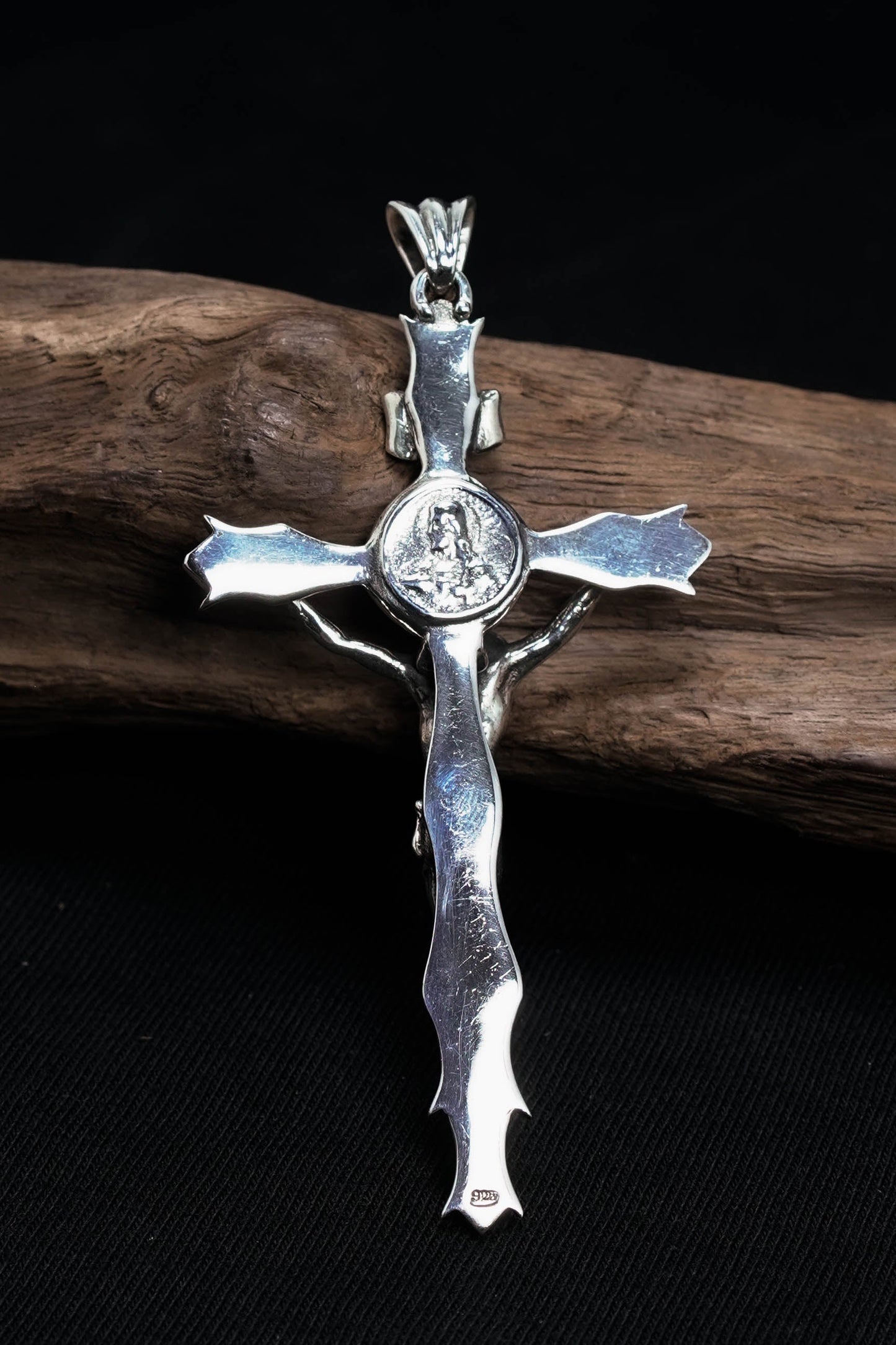 Jesus Cross 925 Silver Pendant