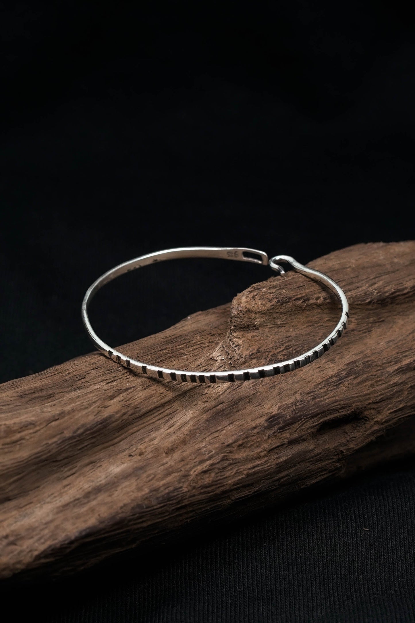 Retro 925 Sterling Silver Bracelet