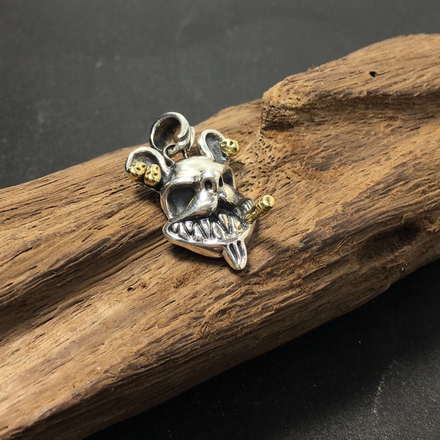 Vintage 925 Sterling Silver Bear Pendant