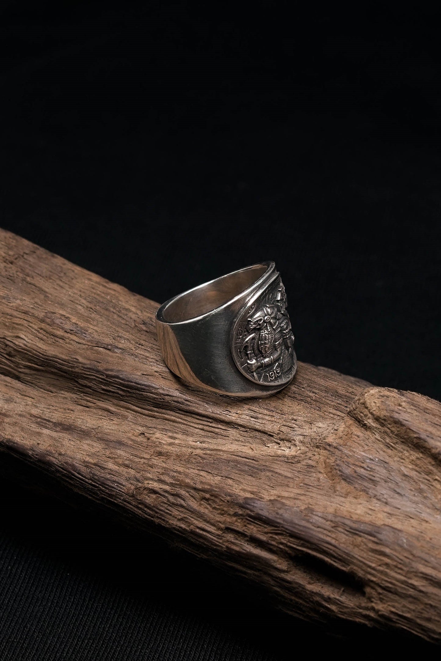 Classic Antique Retro 925 Sterling Silver Ring