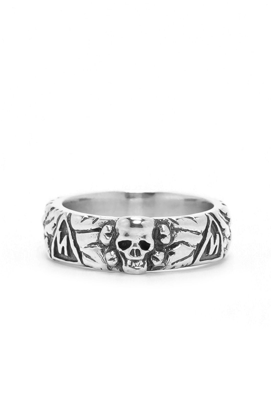 Small Skull Retro 925 Sterling Silver Ring