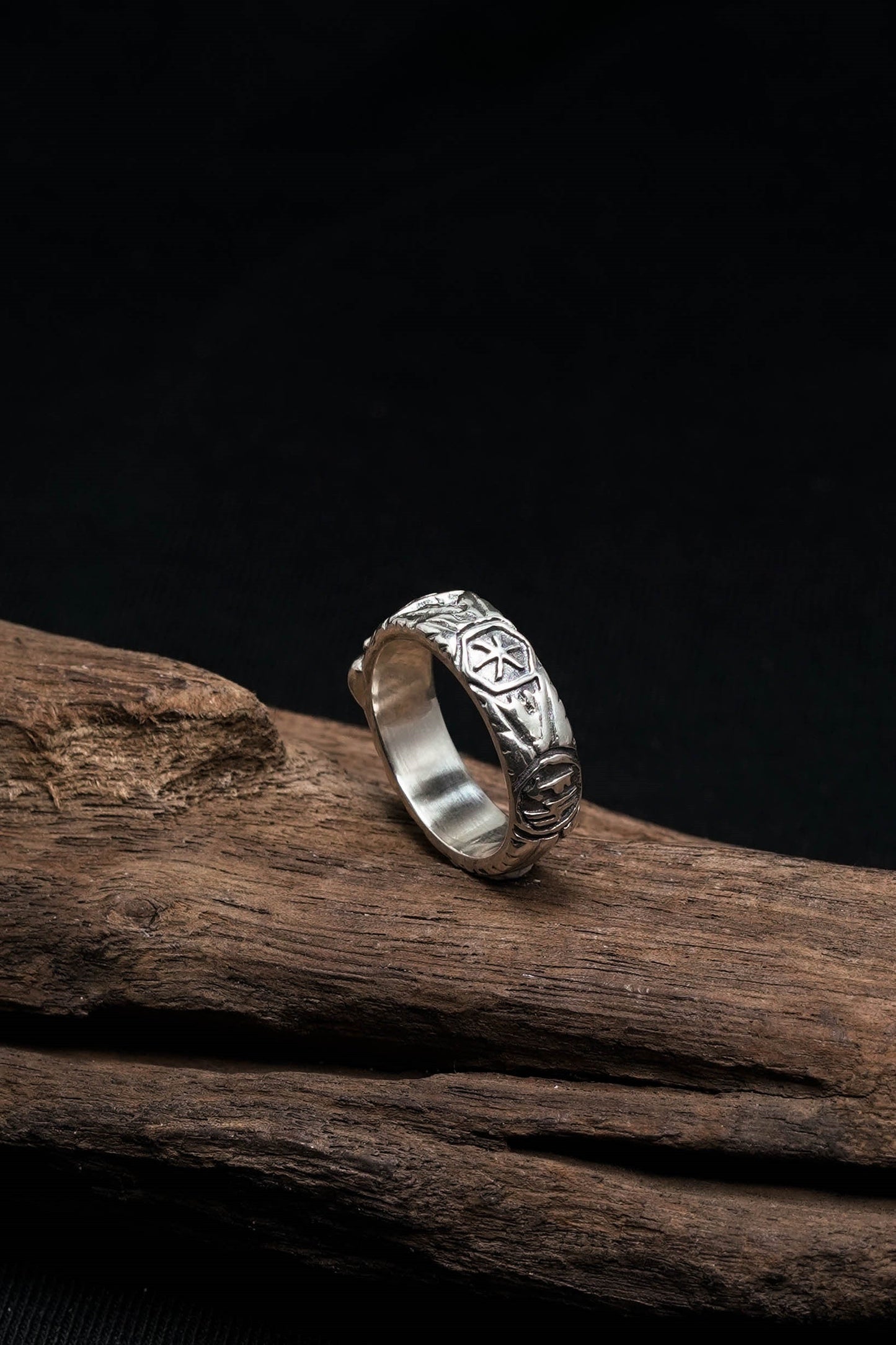 Small Skull Retro 925 Sterling Silver Ring