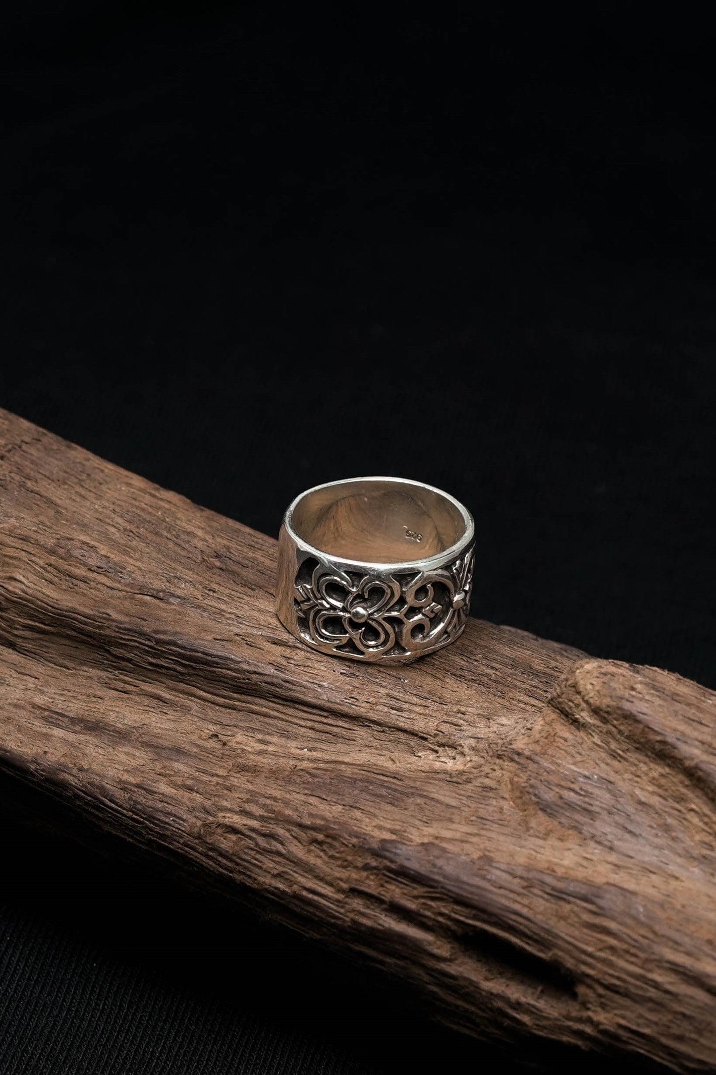 Classic Antique Ring Retro 925 Sterling Silver