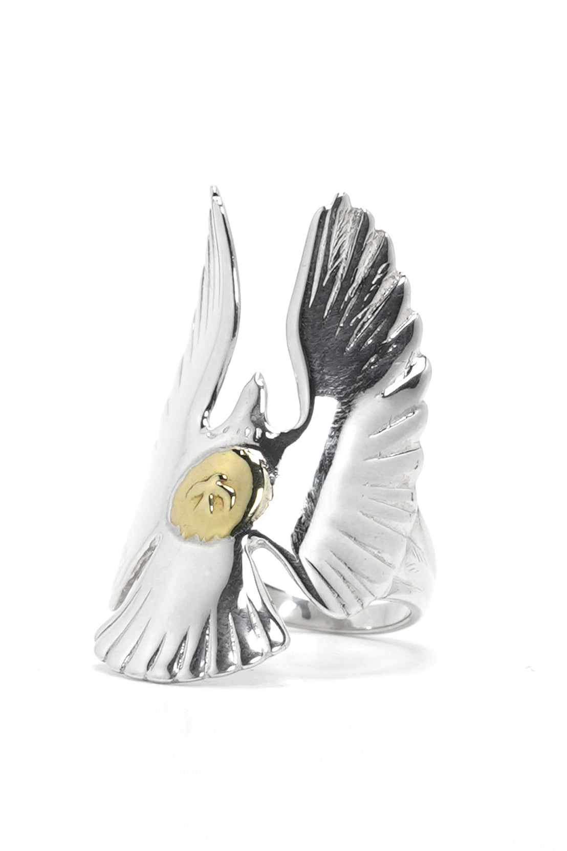Takahashi Goro Antique Eagle Rings