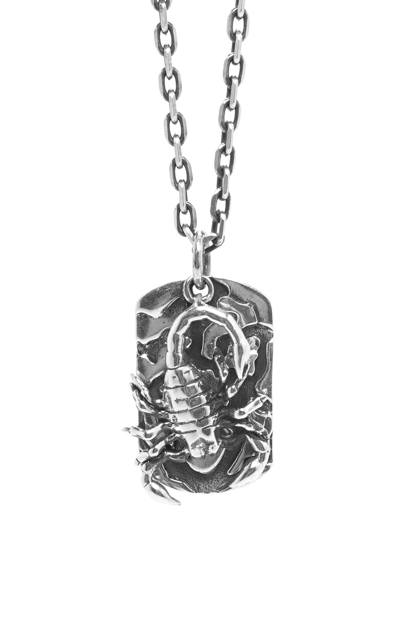 Motorcycle Wind Scorpion Pendant Retro 925 Sterling Silver