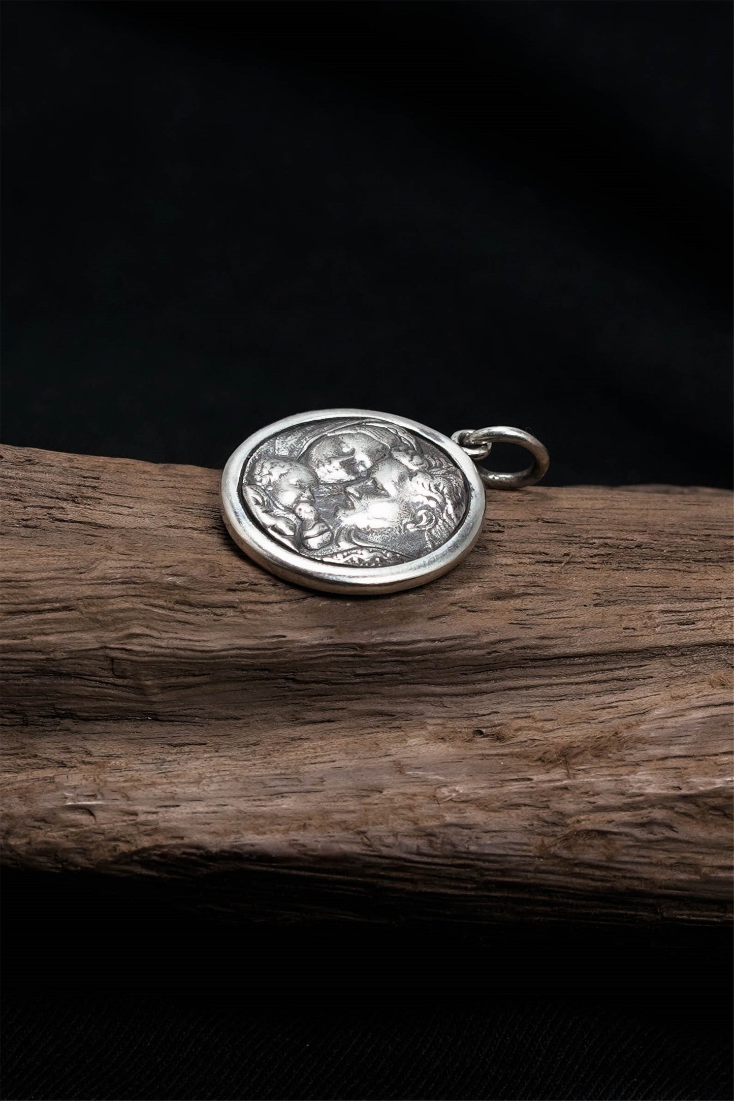 Vintage Coin 925 Sterling Silver Pendants