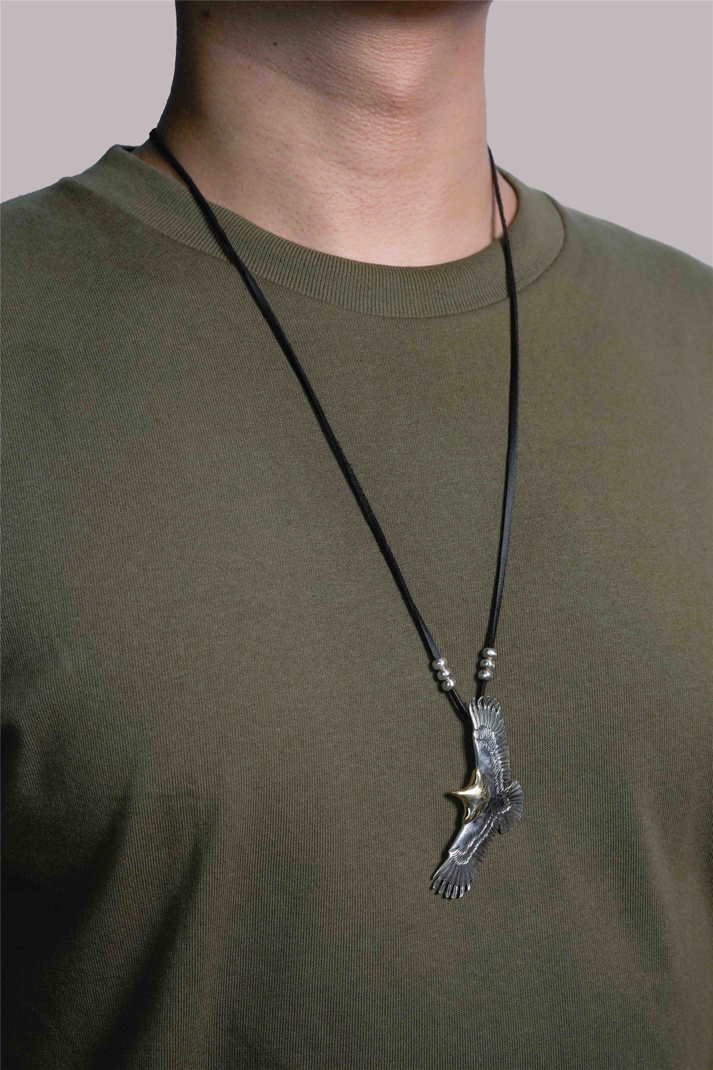 925 Silver Eagle Pendant Takahashi Goro