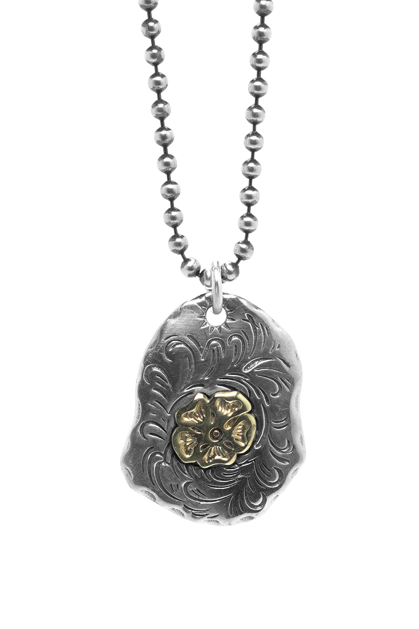Japan Takahashi Goro Clover Spoon 925 Silver Pendant