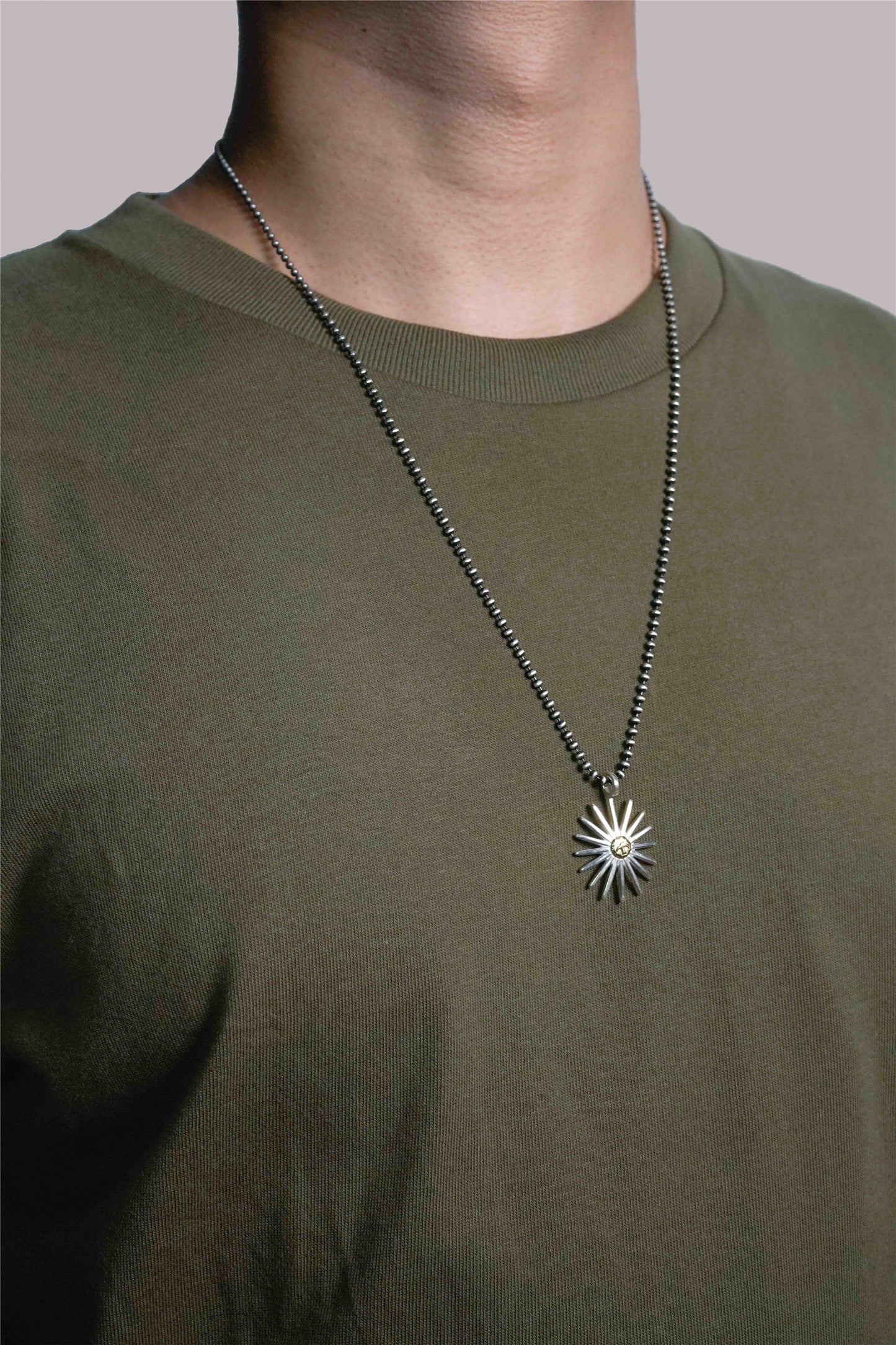 Takahashi Goro Sunflower 925 Sterling Silver Pendant