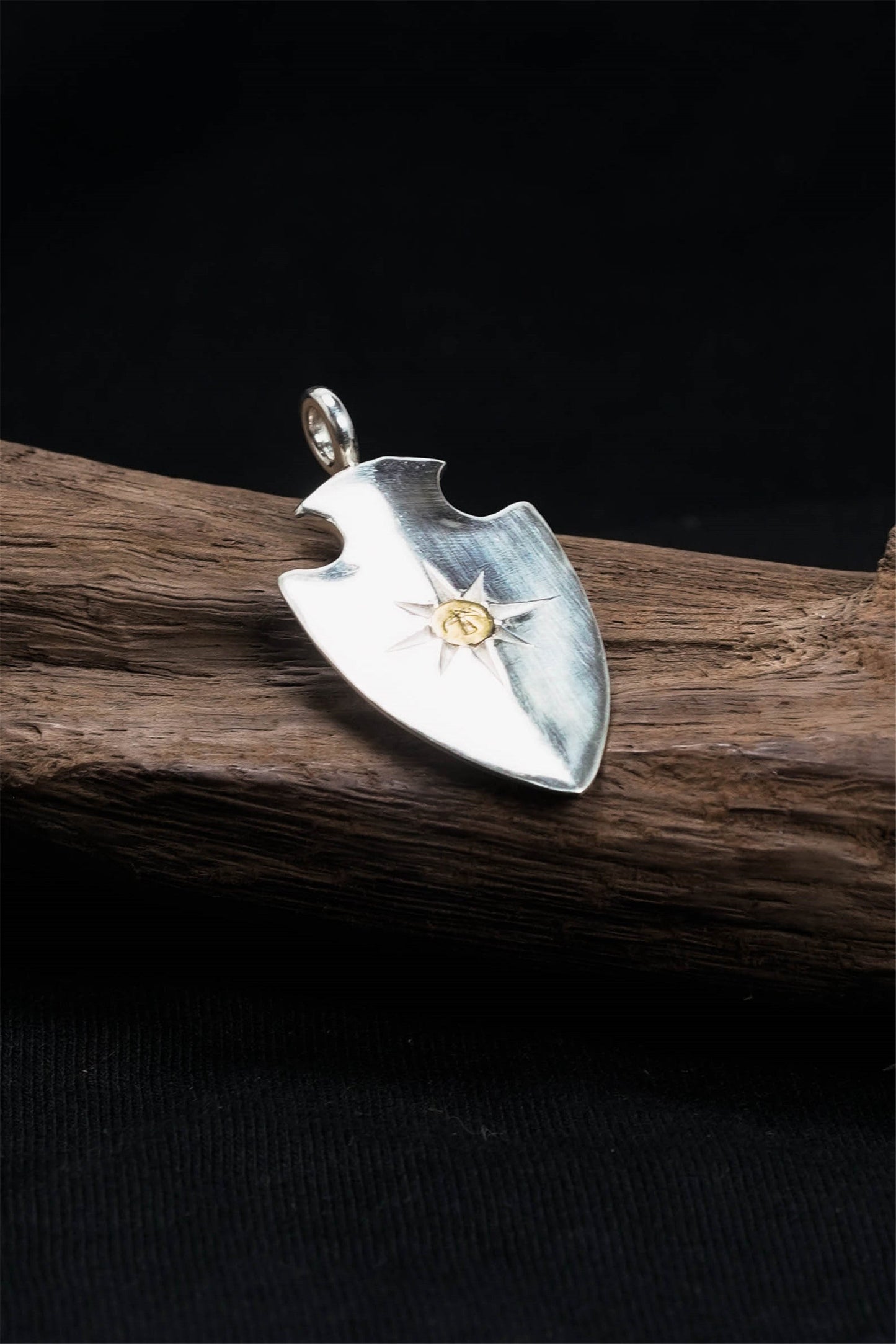 Arrowhead with Sun Pendant