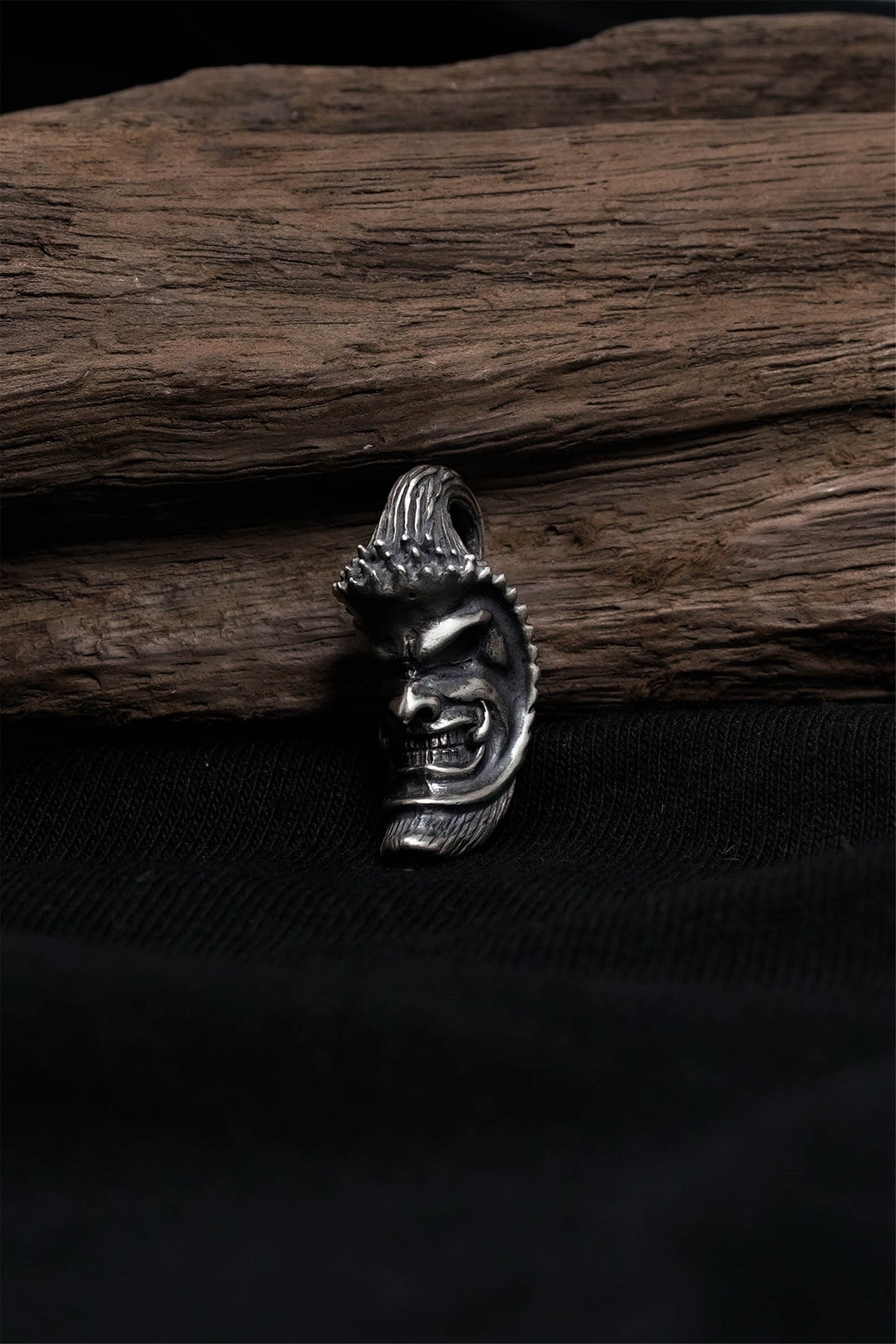 Retro 925 Sterling Silver Moon Fashion Pendant