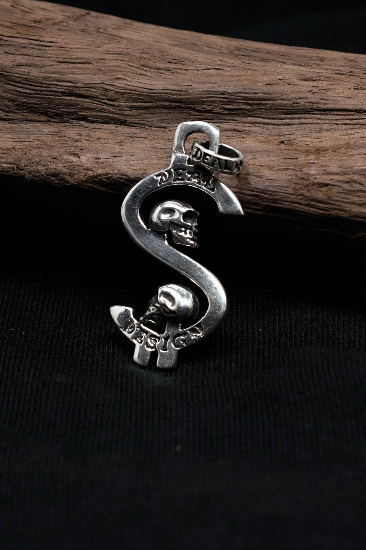 Retro Silver Dollar Pendant