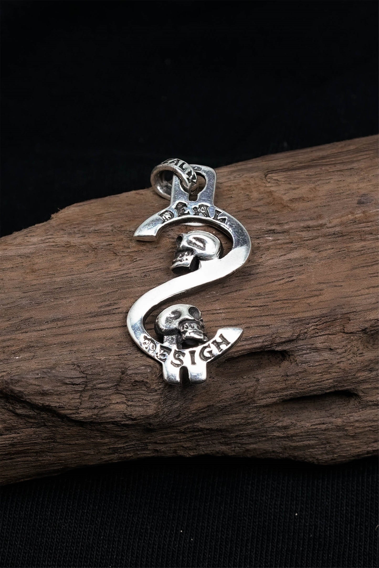 Retro Silver Dollar Pendant
