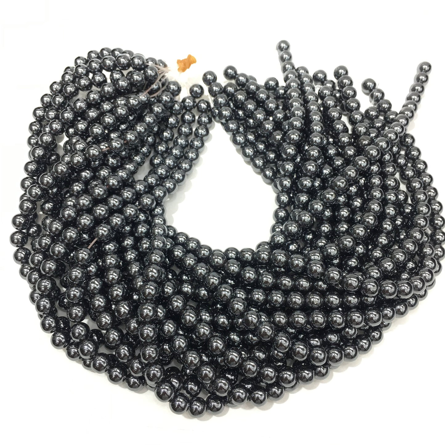 Black Hematite Beads Factory Price Round