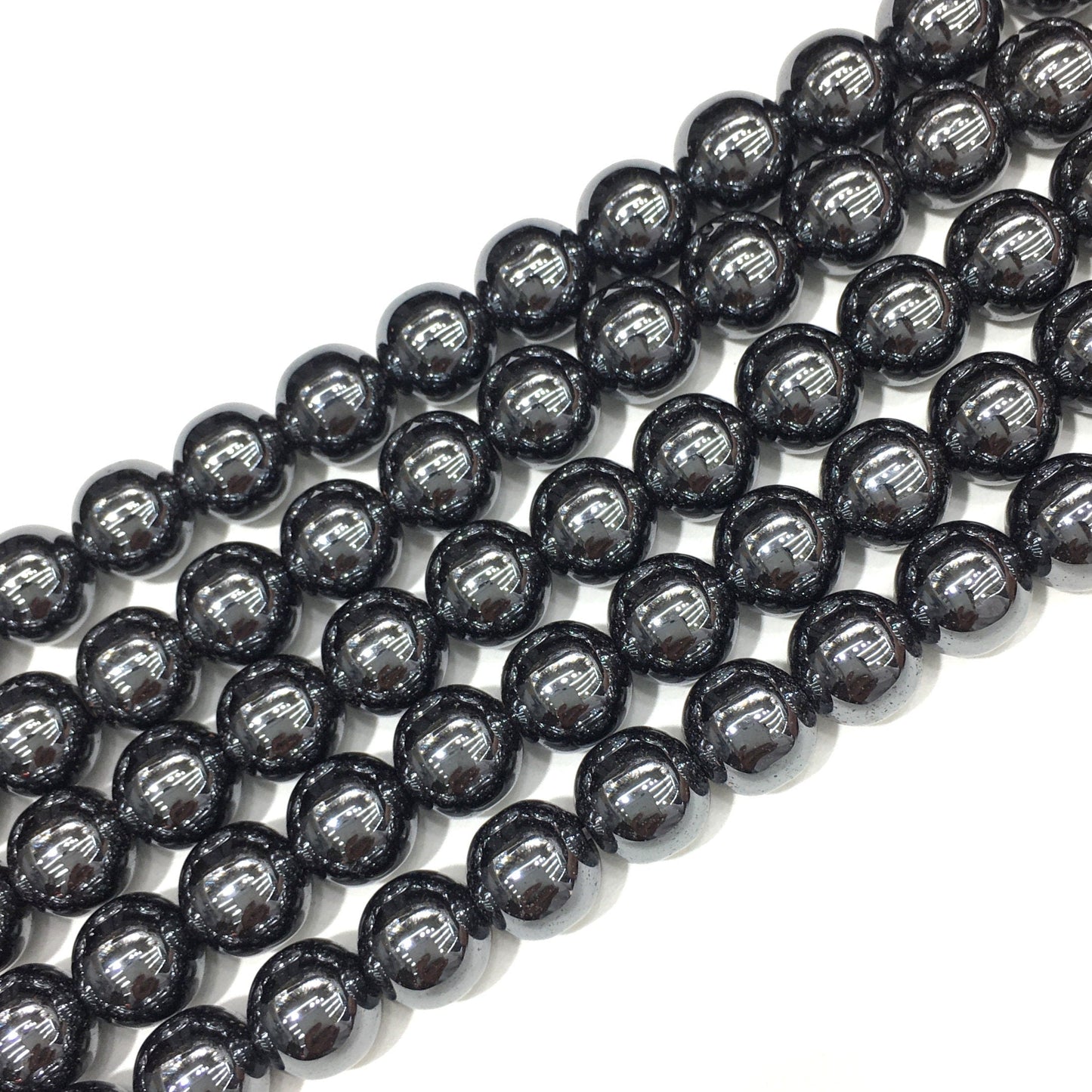 Black Hematite Beads Factory Price Round