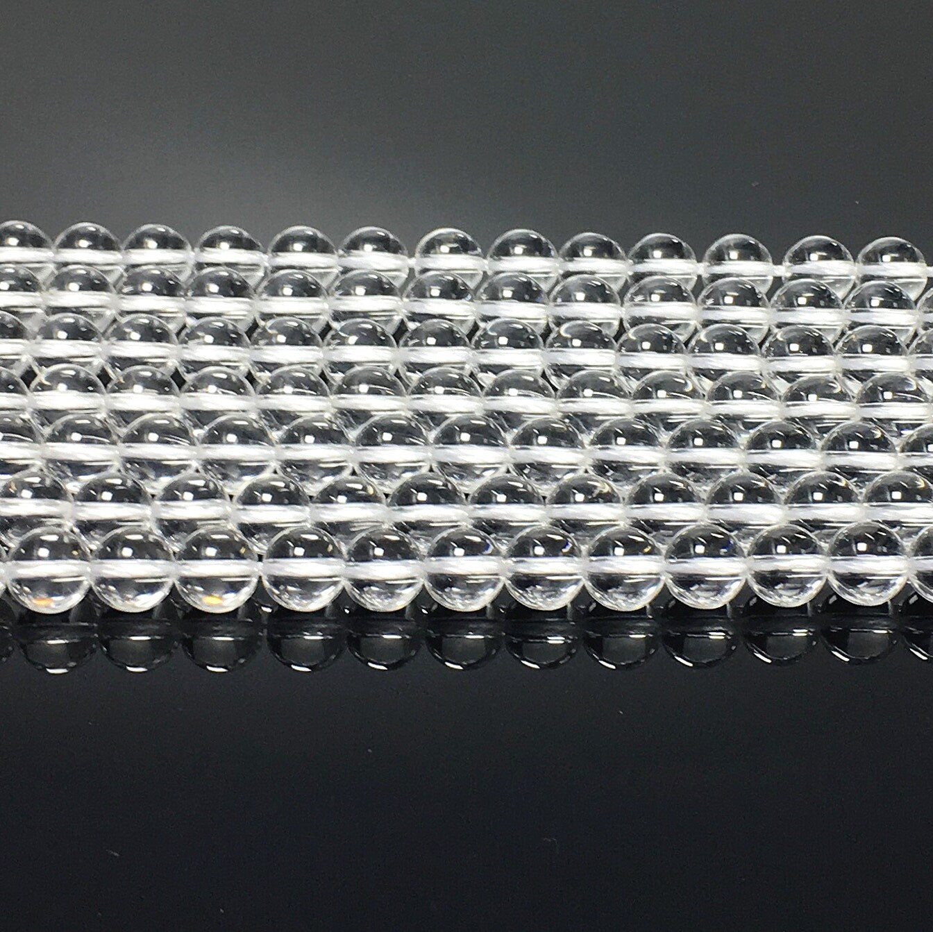 Natural Clear Crystal Quartz Round Beads Energy Gemstone Loose Beads for DIY Jewelry MakingAAAAA Quality 6mm 8mm 10mm 12mm