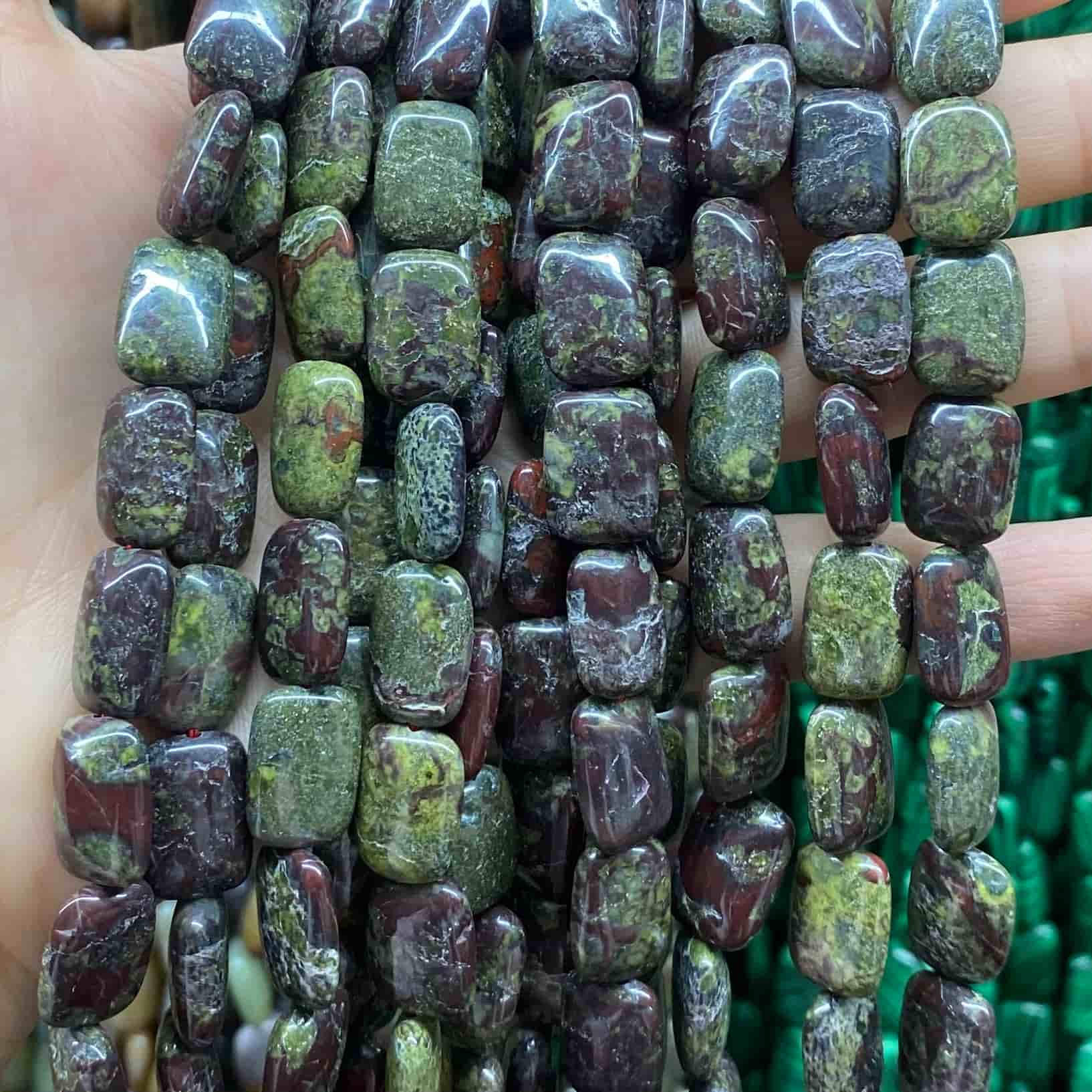 Smooth Rectangle Beads 10x14mm Quartz/Jasper/Agate/Crystal