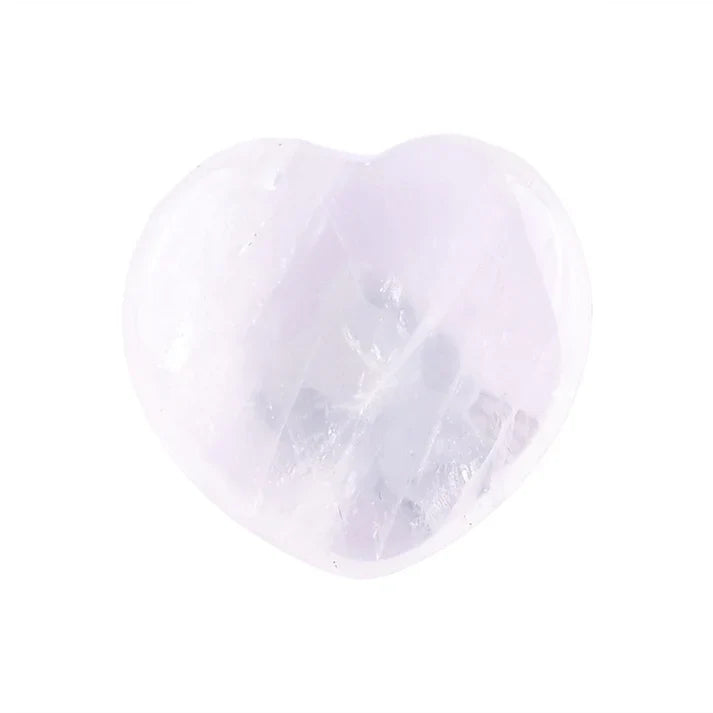 Heart Ornament Clear Quartz