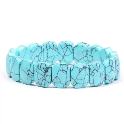 Square or Rectangle Soft Bangle Bracelet