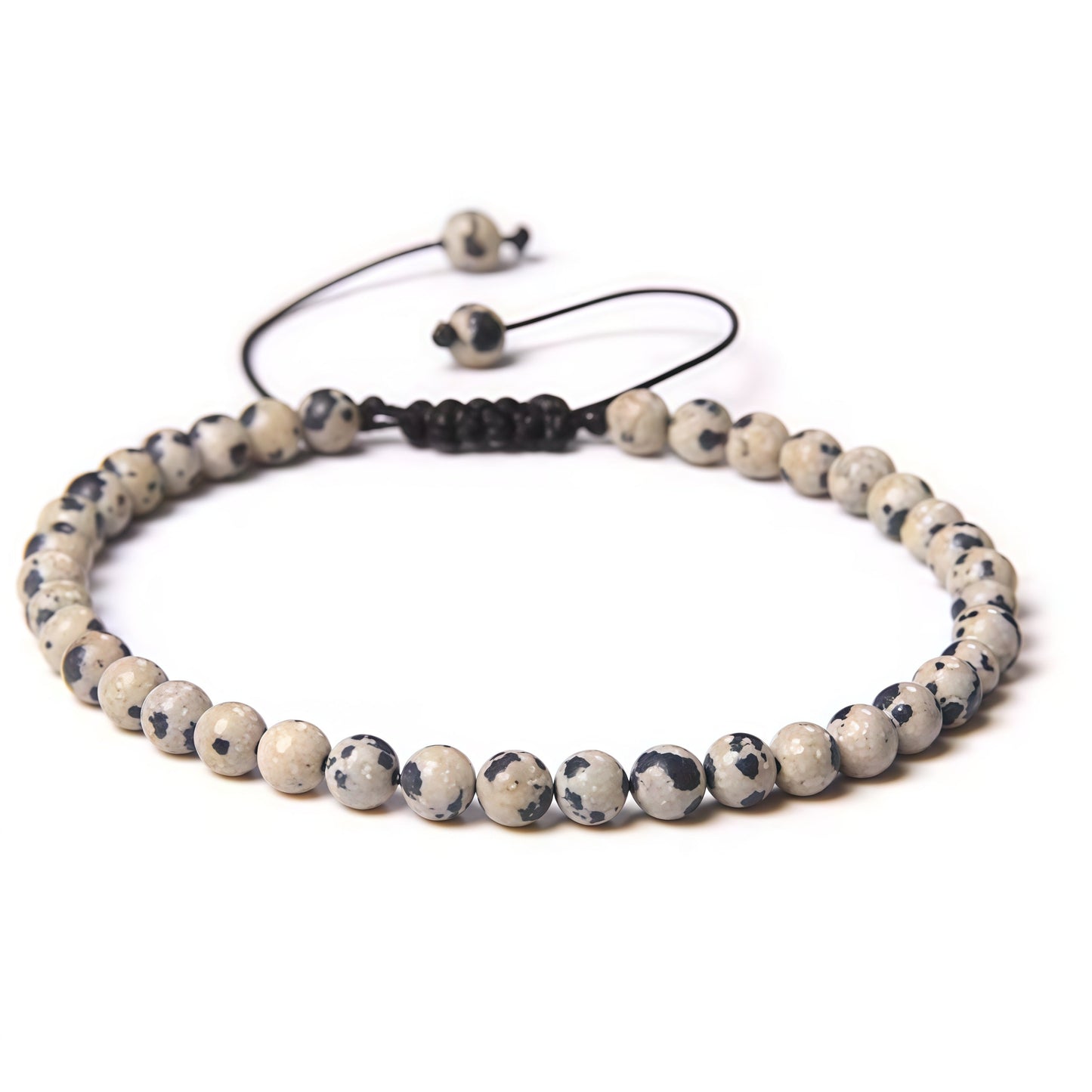 Beads Bracelet Adjustable Rope String Braided Bracelets 4mm 6mm 8mm