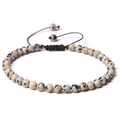 Beads Bracelet Adjustable Rope String Braided Bracelets 4mm 6mm 8mm