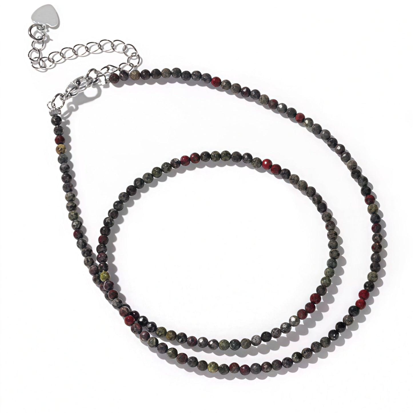 2mm Shining Beads Stone Necklace Choker Jewelry