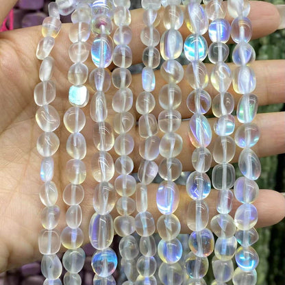 Irregular Smooth Beads 6-8mm Gemstone/Quartz/Jasper/Agate