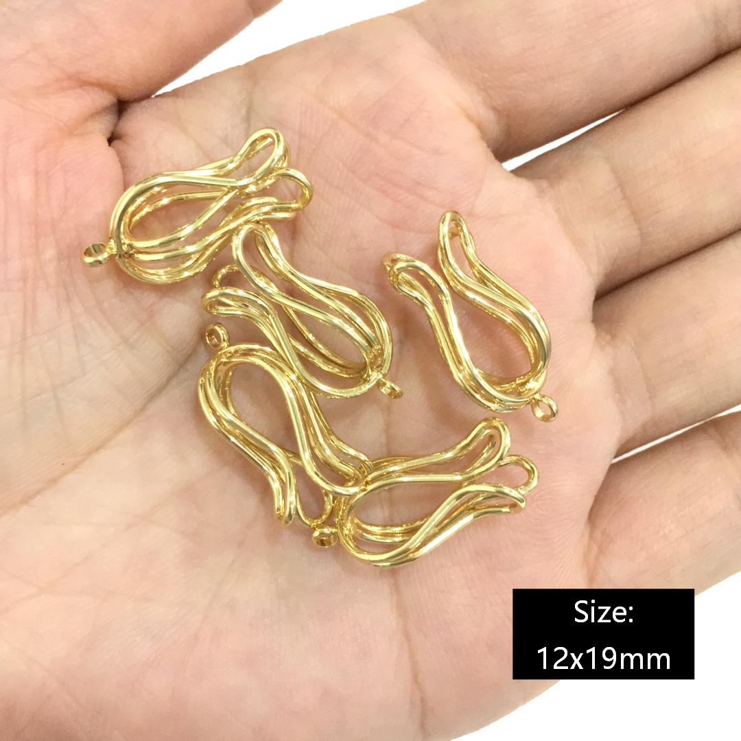 Jewelry Making Findings for All Use Gold Color