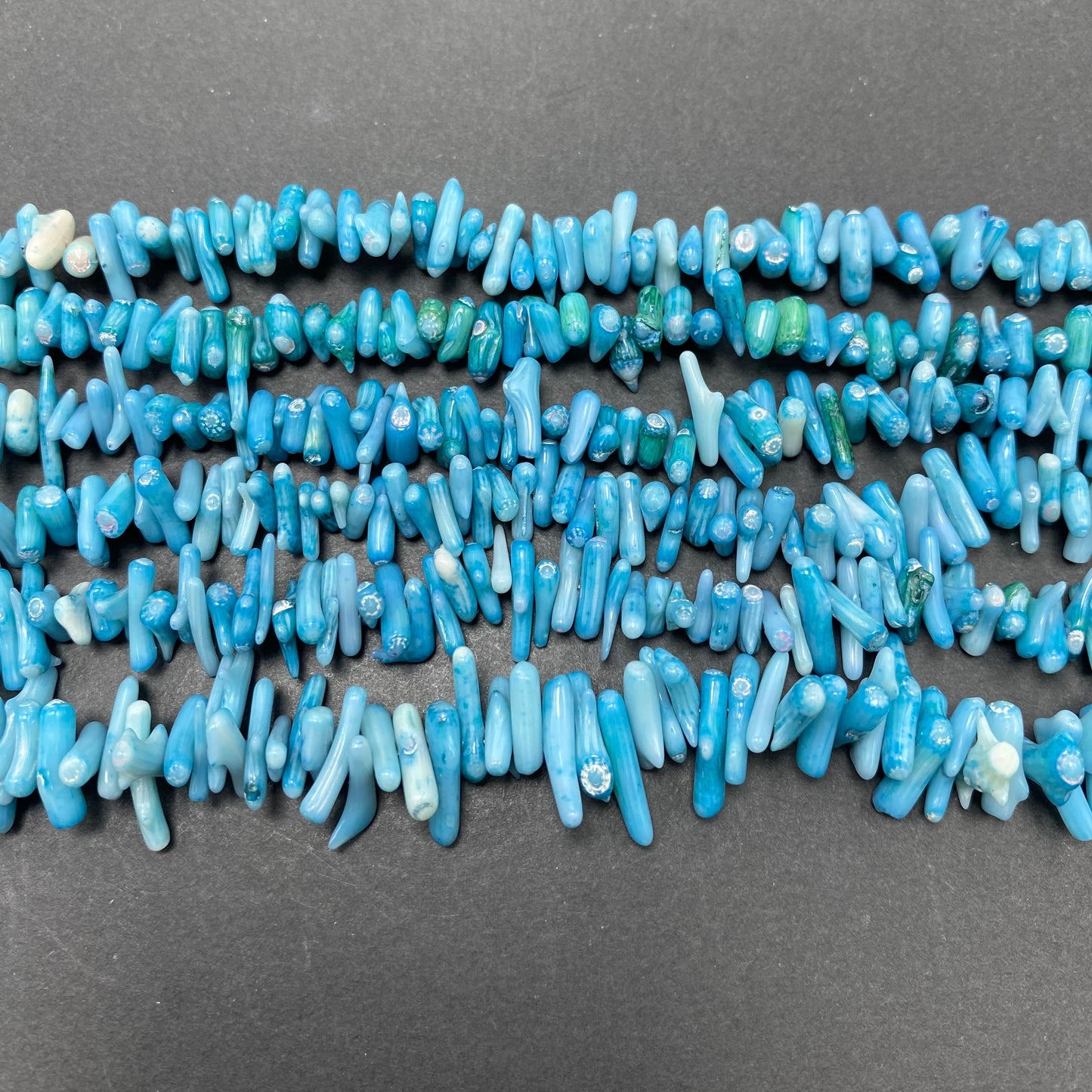 Tube Shape Coral Beads