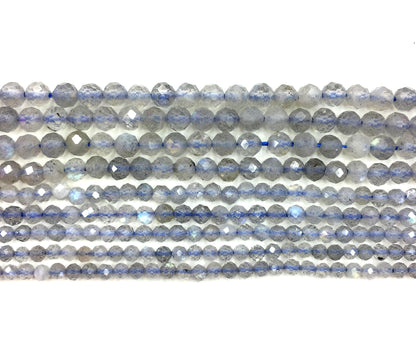 Natural Labradorite Small Size Loose Beads