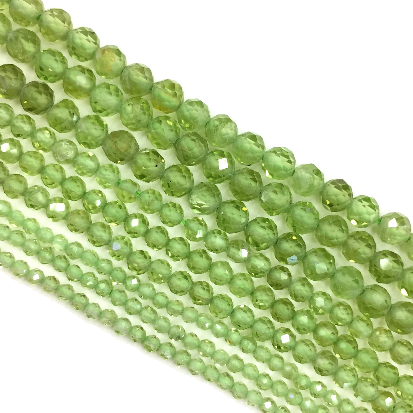 Natural Peridot Small Size Loose Beads