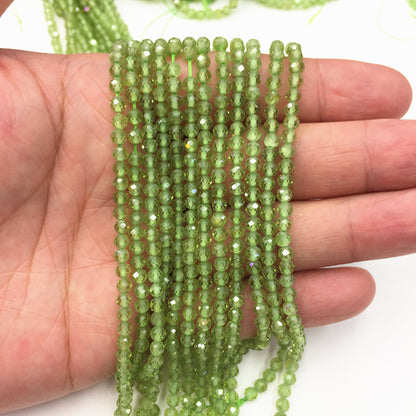 Natural Peridot Small Size Loose Beads