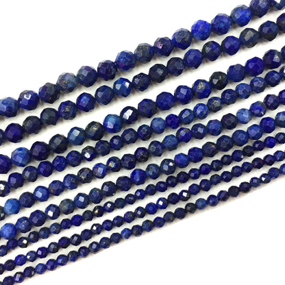 Natural Lapis Small Size Loose Beads