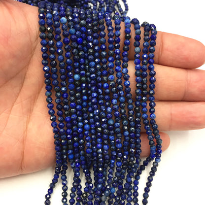 Natural Lapis Small Size Loose Beads