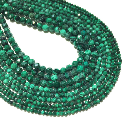 Natural Malachite Small Size Loose Beads